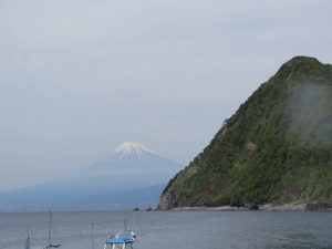 井田で富士山