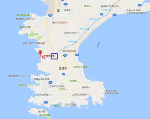 三戸浜地図